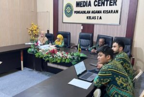 Kepaniteraan PA Kisaran Ikuti Bimtek Kepaniteraan Sewilayah PTA Medan Secara Daring