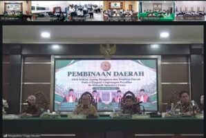 PA Kisaran Ikuti Pembinaan Daerah oleh Hakim Agung Secara Daring